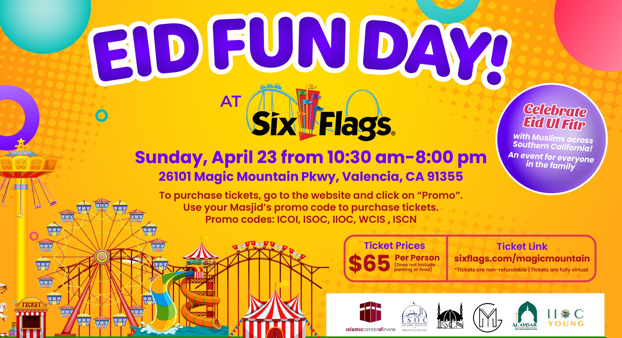 Eid Fun Day at Six Flags Shura Council